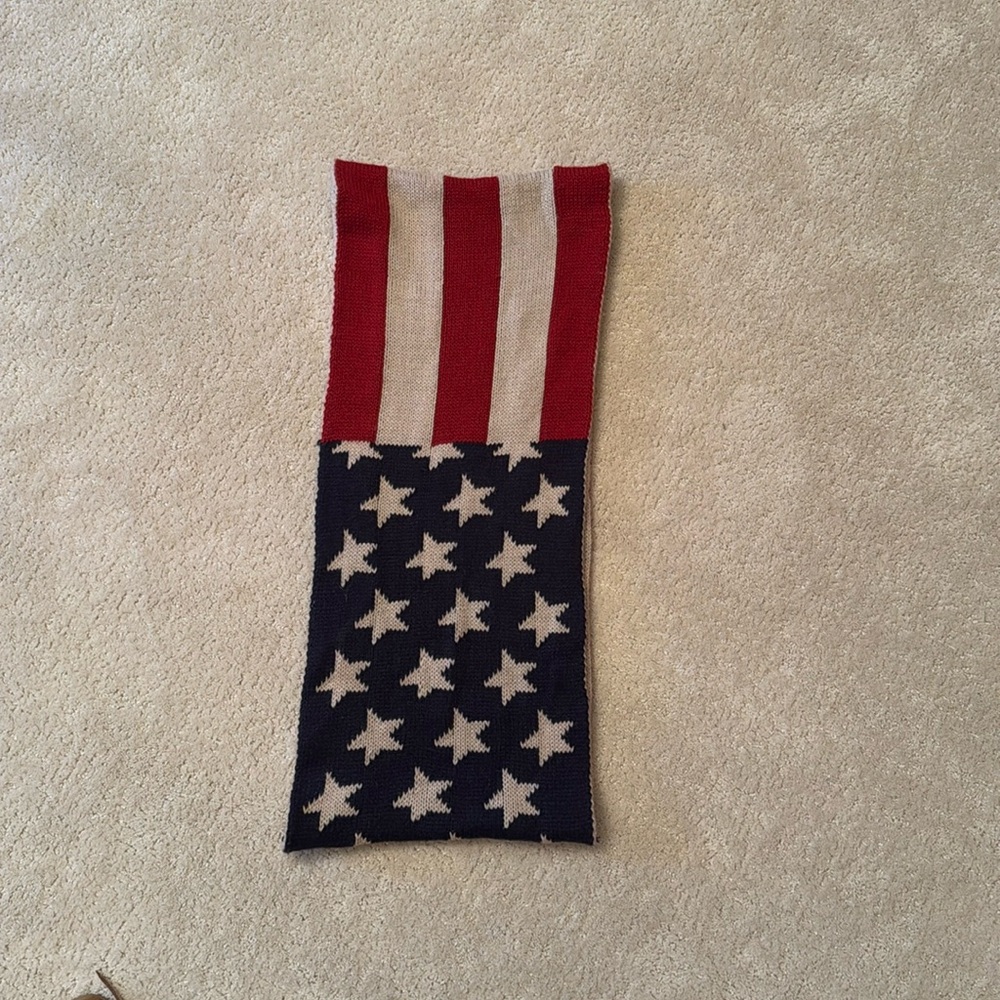 American flag scarf